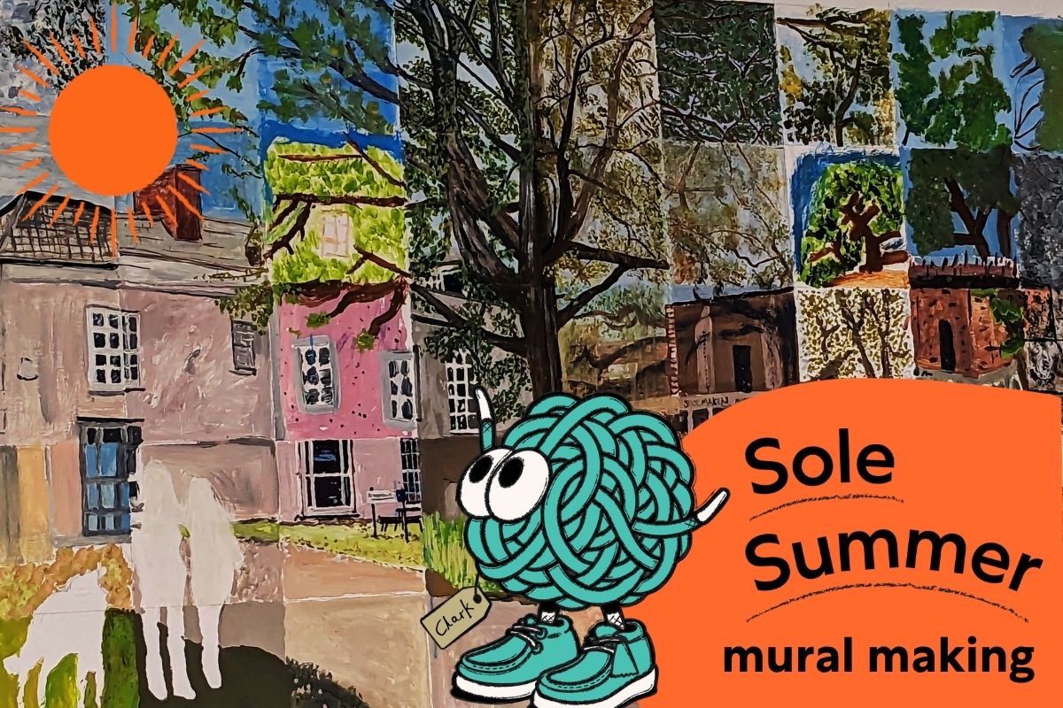 Sole Summer Mural Making Thursday drop in sessions design